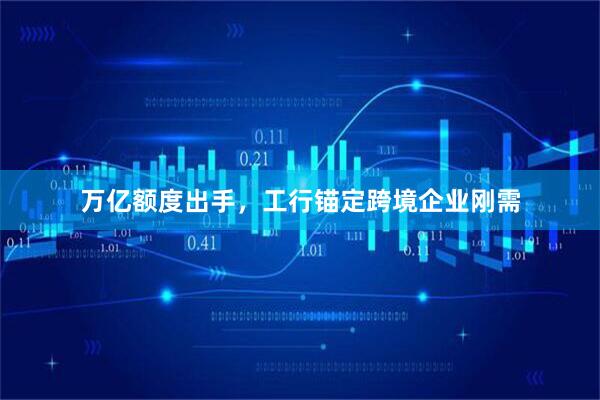 万亿额度出手，工行锚定跨境企业刚需