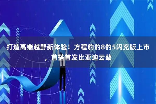 打造高端越野新体验!方程豹豹8豹5闪充版上市,首搭首发比亚迪云辇